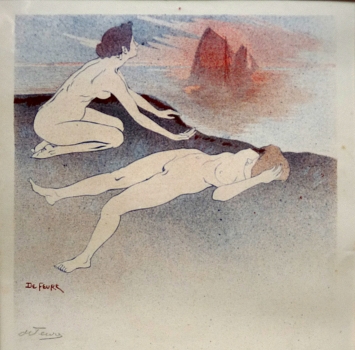De Feure, Georges. Fleurs de la grève (Blumen des Strandes). (00174)