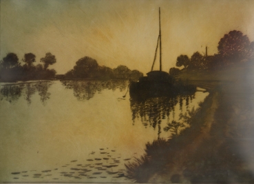Delâtre, Eugène. La Seine à Gennevilliers. (00122)