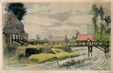 Delâtre, Eugène. Les Pêcheurs (00125).