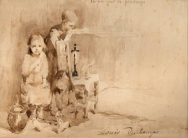 Deschamps, Louis Henri. For un jour de printemps. (00187)