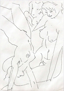 Frank Edvard. Erotische Szene. (00047)