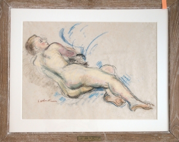 Friesz, Emile Othon. Femme nue de dos couchée. (00001)