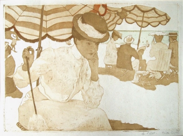 Du Gardier, Raoul. Sous les parasols. (00127)
