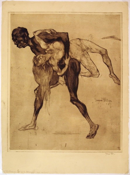 Villon, Jacques. L'Enlèvement ou Le Ravisseur. (00216)