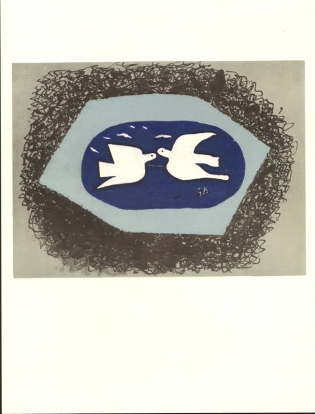 Braque, Georges. Zwei Vögel. (00527)