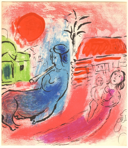 Chagall, Marc. Mutterschaft und Kentaur. (00619)