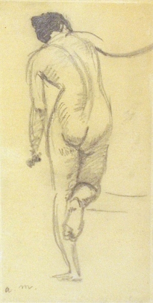 Marquet, Albert. Nue de dos / Femme au bain.  (00693)