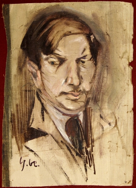 Brockmann, Gottfried. Portrait eines Mannes. (00725)