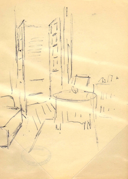 Wohlwill, Gretchen. Interieur. (00762)