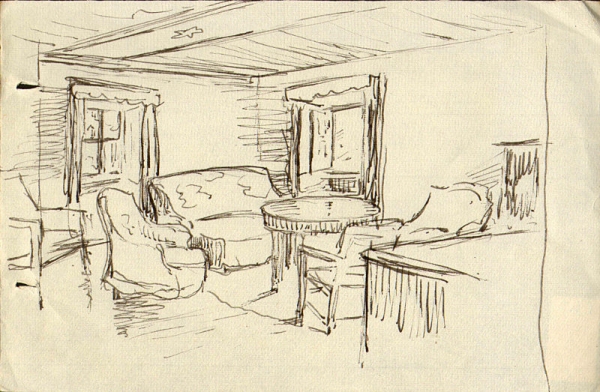 Wohlwill, Gretchen. Interieur. (01018)