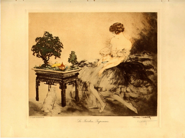 Icart, Louis. Le Jardin Japonais (01069)