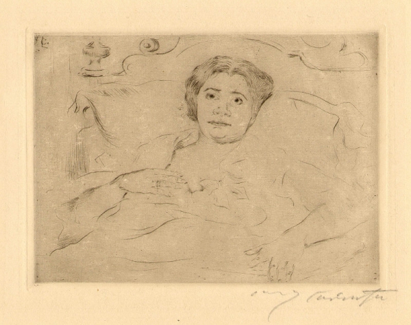 Corinth, Lovis. Im Bett. (01274)