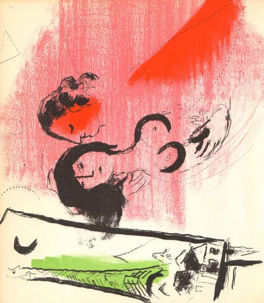 Chagall, Marc - Eiffelturm in Grün, 1957 (ID 122)