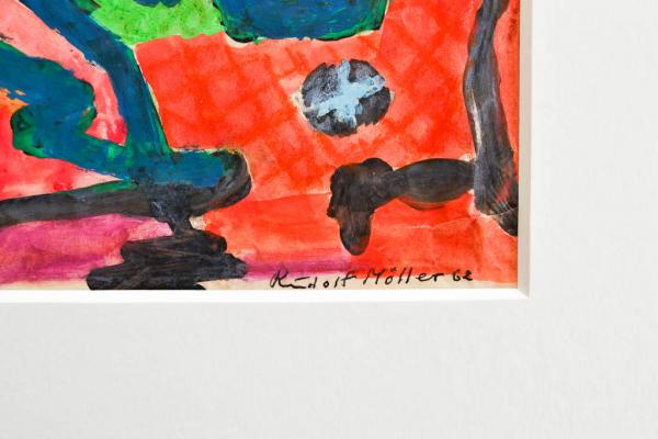 Rudolf, Möller - Abstrakte Komposition, 1962 (ID 16)