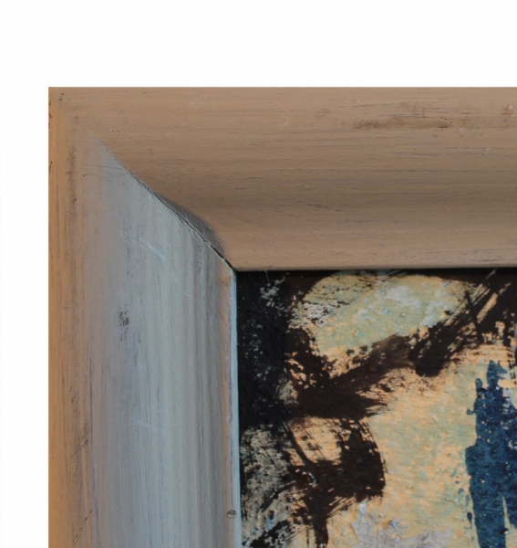 Marie Pospíšilová. Abstrakte Komposition. Mischtechnik. Atelierrahmen (Art. Nr. 01804)