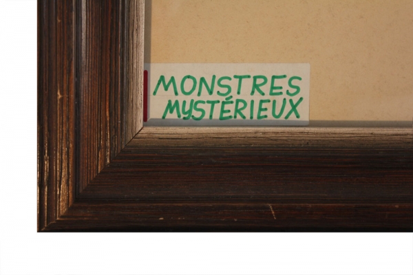 Maatsch, Thilo. Collage Mischtechnik. Monstres Mysterieux (1806)