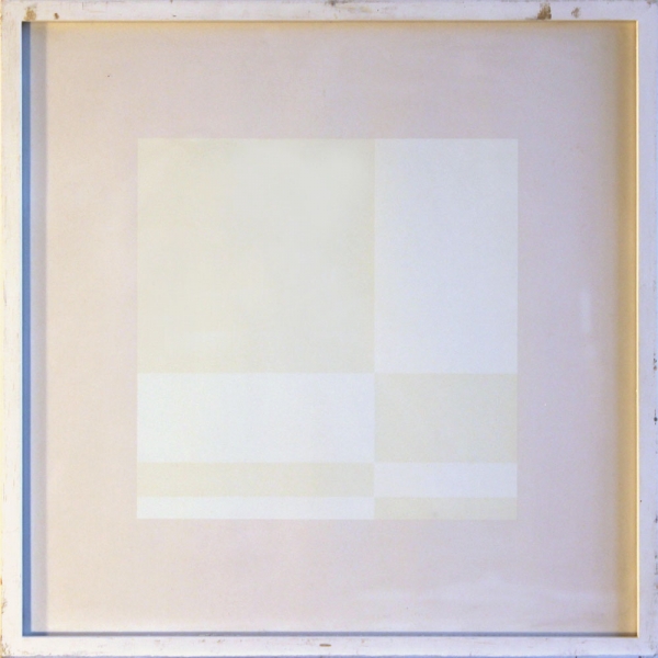 Niemeyer, Jo. Collage Lithografie. Geometrische Komposition (01840)