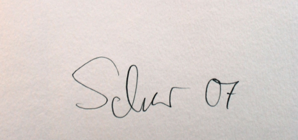 Schur, Richard. "Coco Rose". Siebdruck. (Art Nr. 1848)