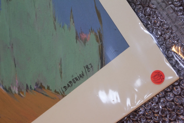Daderian, Dikran - Mischtechnik - Gouache auf leichtem Karton - o.T. - 1987 (01853)