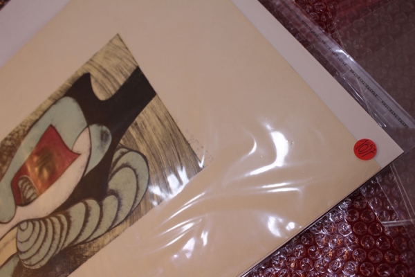 Pyroth, Christa. Abstrakte Komposition. Lithografie von 1967 (Art Nr. 01857)