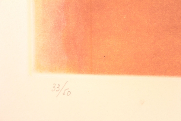 Pijuan, Joan Hernandez. Radierung auf Büttenpapier 1980 signiert (Art Nr. 1859)