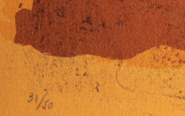 Casamada, Albert Rafols - Lithografie auf Karton (Art Nr. 1887)
