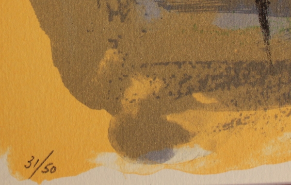 Casamada, Albert Rafols - Lithografie auf Karton (Art Nr. 1888)
