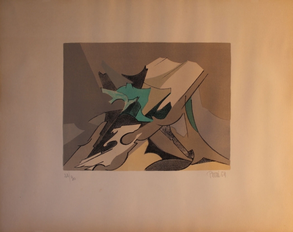 Daniele Perre 1924-2009. Komposition 1964. (Art. Nr. 1891)
