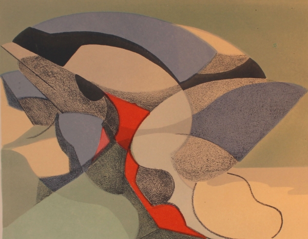 Daniele Perre 1924-2009. Komposition 1962. (Art Nr. 1892)