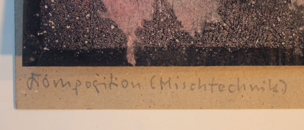 Kirchner, Hans Werner. Informelle Komposition. (01930)