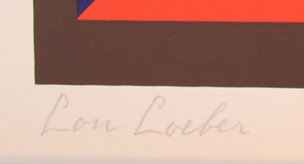 Loeber, Lou. Sonnenblumen. Farbserigrafie auf Karton. (Art Nr. 1939)