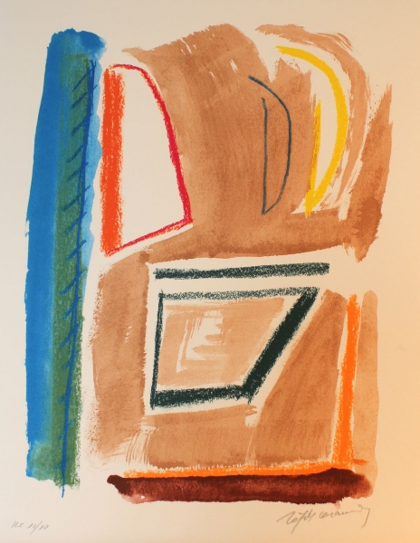 Casamada, Albert Rafols - Lithografie auf Karton (Art Nr. 1962)
