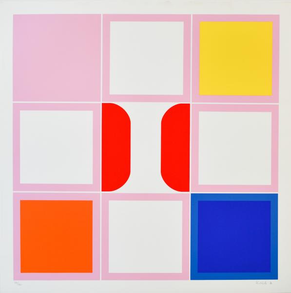 Kreutz, Heinz - Quadrate, 1970 (ID 22)