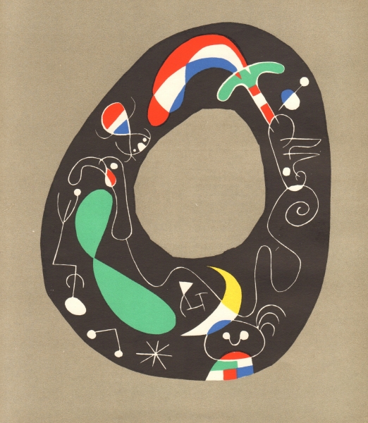 Miró, Joan - Komposition 1, 1956 (ID 339-1)