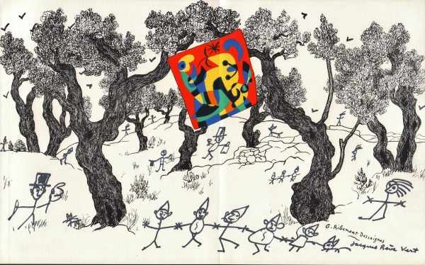 Miró, Joan - Komposition 5, 1956 (ID 339-5)
