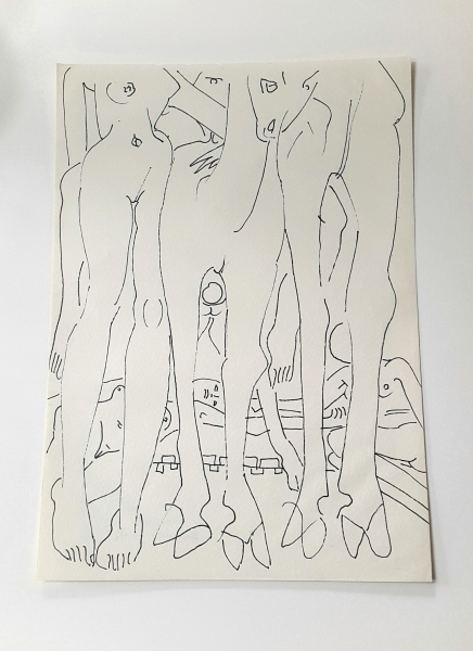 Frank, Edvard. Erotische Szenerie. Art. Nr. 2474