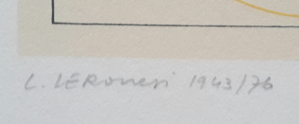 Veronesi, Luigi. Ohne Titel. Art. Nr. 2496