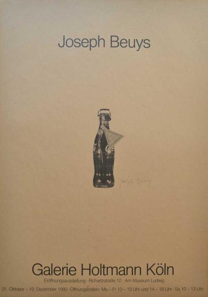 Joseph Beuys - Ausstellungsplakat Joseph Beuys Galerie Holtmann - Köln, 1980 (ID 387)