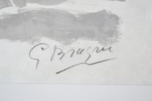Georges, Braque - Großer roter Vogel, 1961 (ID 93)