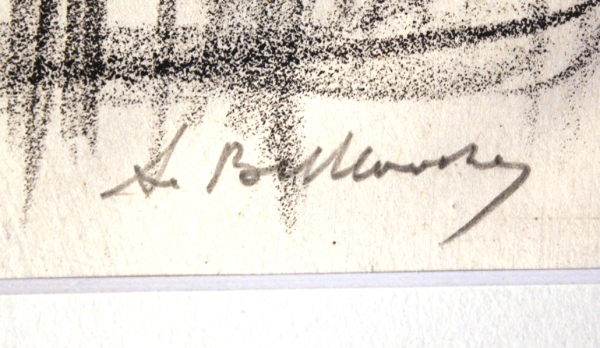 Belleroche, Albert de. Frau mit aufgestütztem Kopf. (00009)