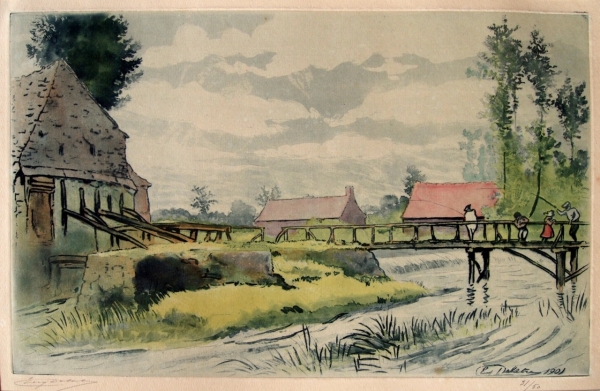 Delâtre, Eugène. Les Pêcheurs (00125).