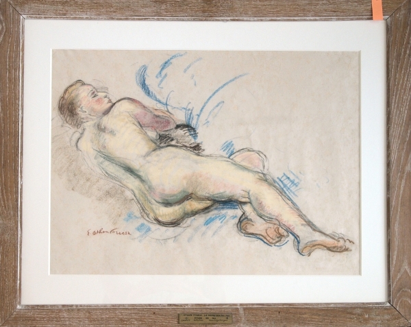 Friesz, Emile Othon. Femme nue de dos couchée. (00001)