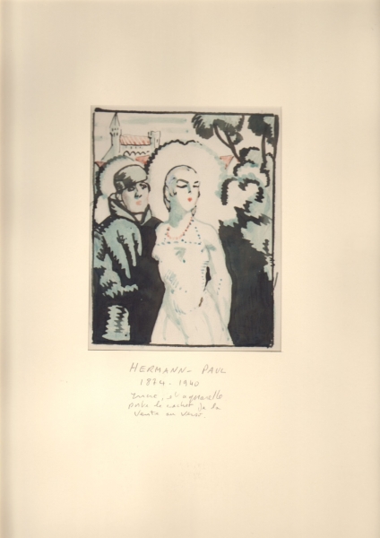 Hermann-Paul, René Georges. Im Park. (00227)