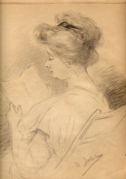 Barthelemey, Marguerite - La lecture (00110)